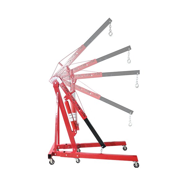 2 Ton Shop Engine Crane with 8 Ton Long Ram Jack