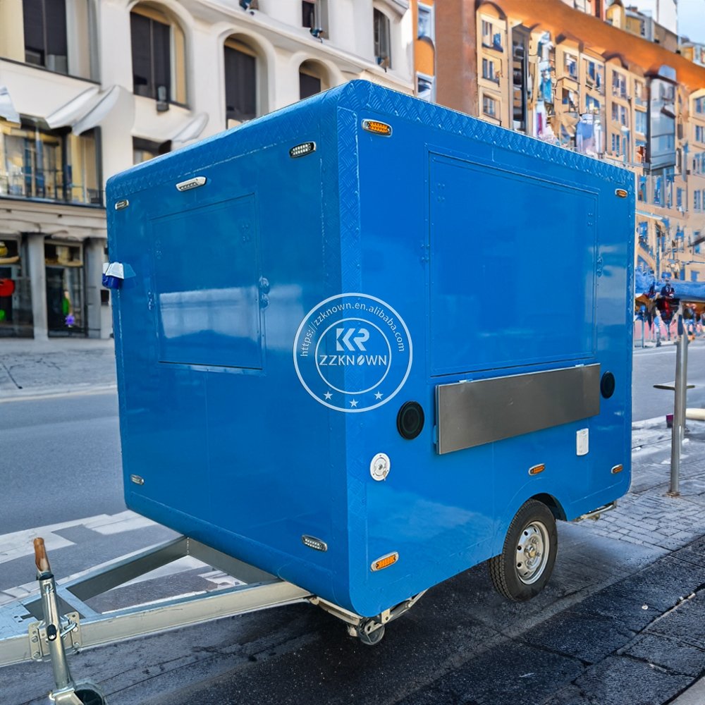 2025 Concession Trailer Usa Standard Mobile Food Concession Trailer Bubble Tea Ice Food Truck Us Standard