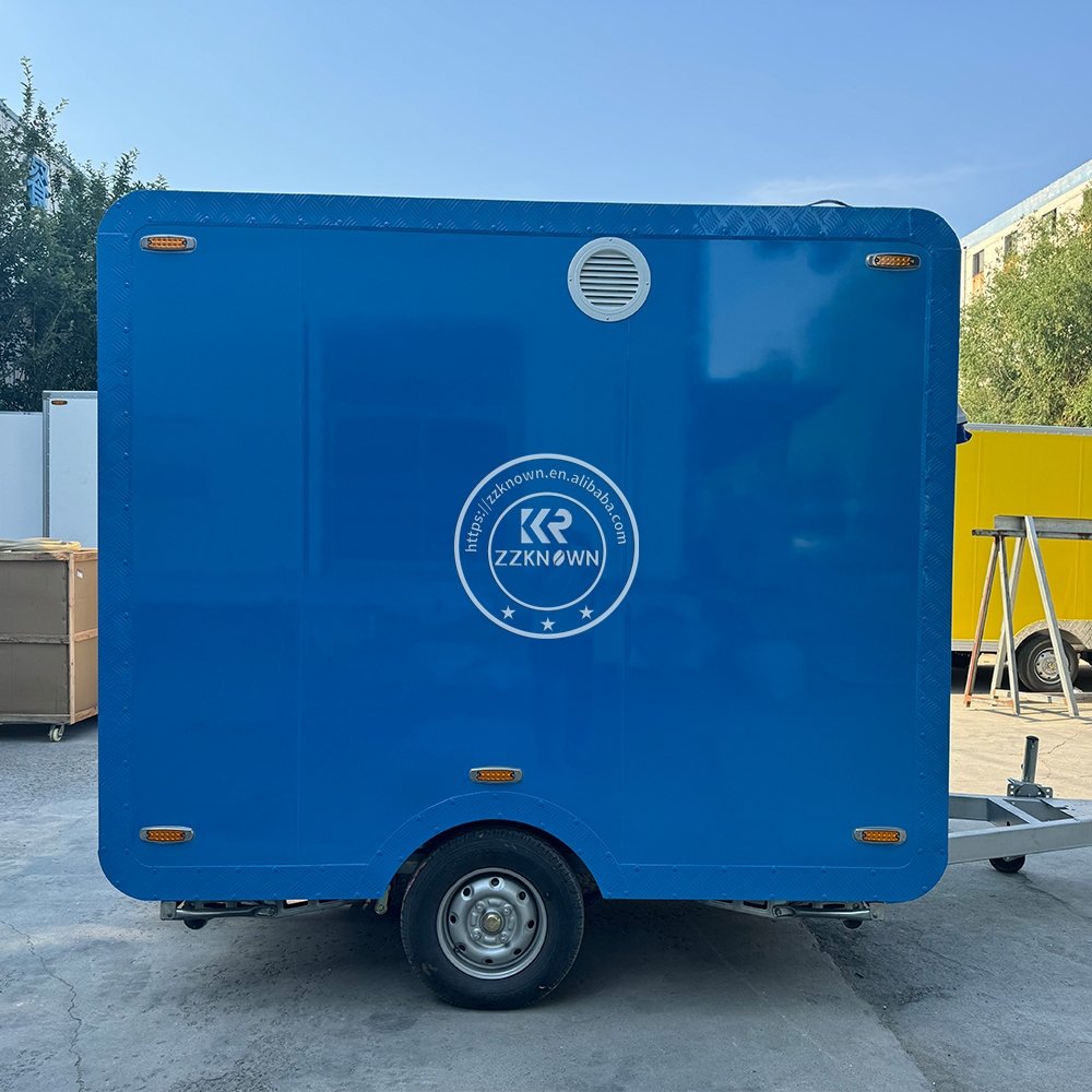 2025 Concession Trailer Usa Standard Mobile Food Concession Trailer Bubble Tea Ice Food Truck Us Standard