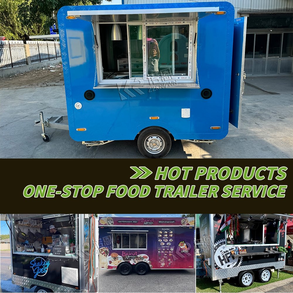 2025 Concession Trailer Usa Standard Mobile Food Concession Trailer Bubble Tea Ice Food Truck Us Standard