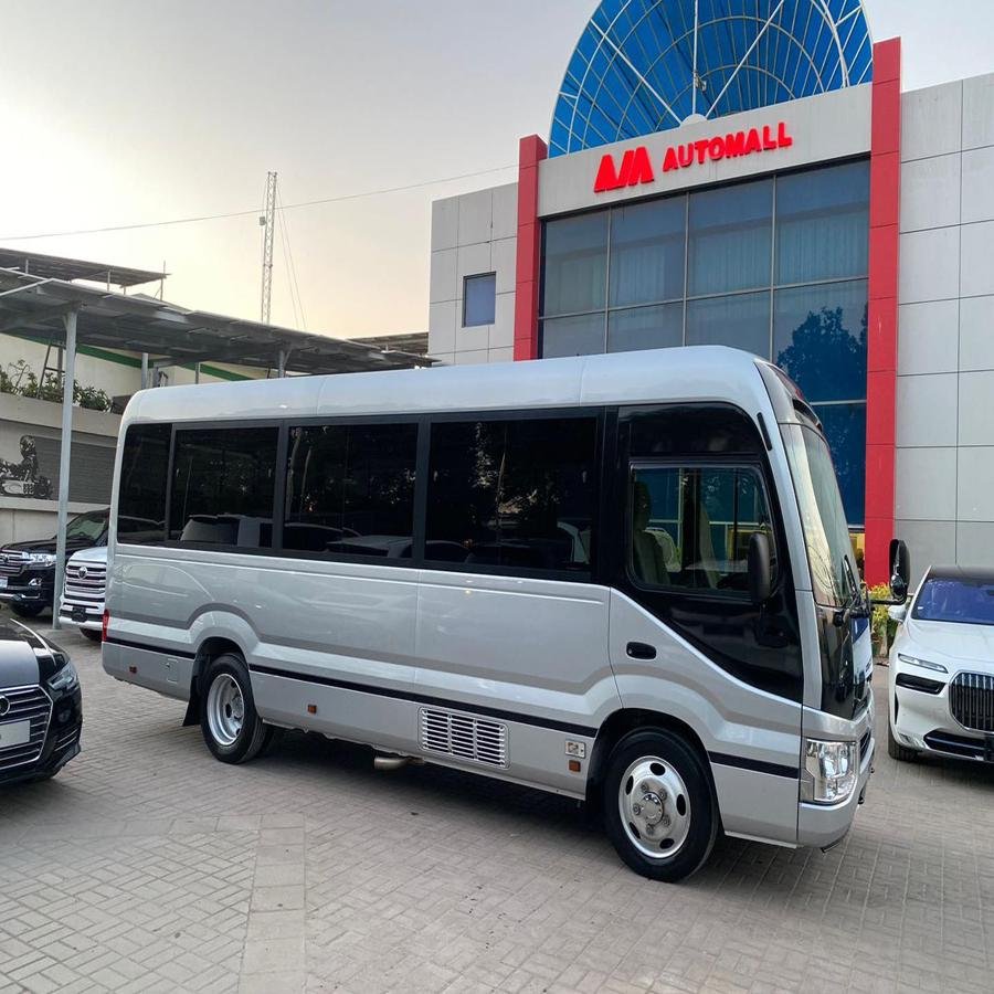 Fairly Used Toyota Coaster Standard Diesel Engine Top Speed Manual Automatic Transmission No Accident History in Stock