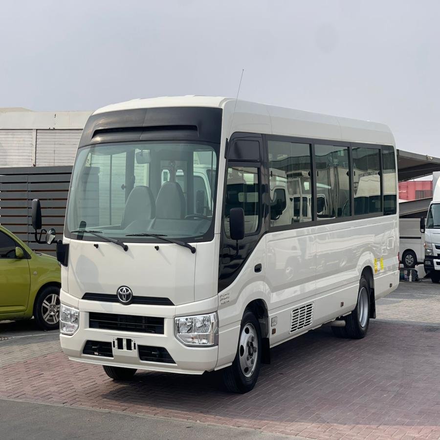Fairly Used Toyota Coaster Standard Diesel Engine Top Speed Manual Automatic Transmission No Accident History in Stock