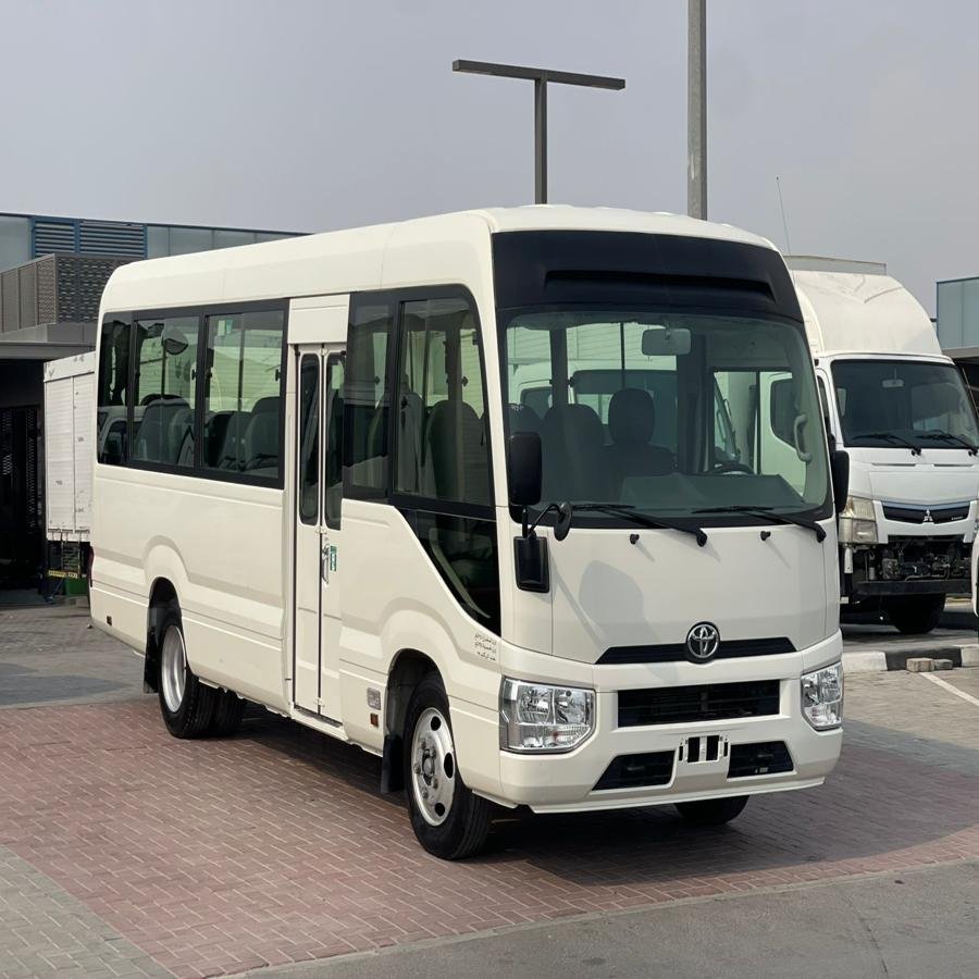 Fairly Used Toyota Coaster Standard Diesel Engine Top Speed Manual Automatic Transmission No Accident History in Stock