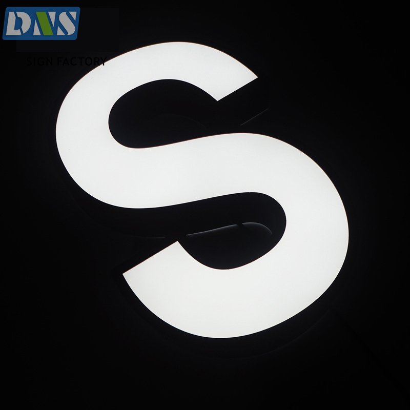 Smoke Shop Storefront 3d Letter Sign 3d Led Sign Design Outdoor Storefront 3d Letter Sign Front Light Letter