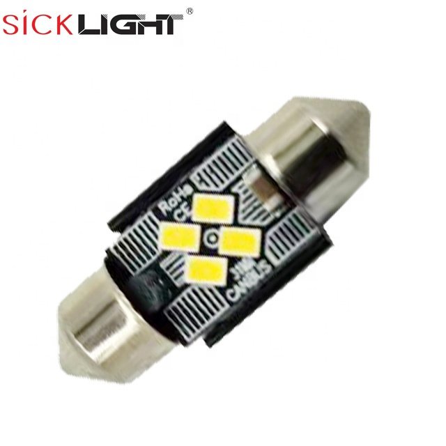 12v 24v 36mm Festoon Turn signal Led High Power3570 6 SMD Reading Auto Interior Led Super Can Bus 39mm 41mm Automotive Led Bulb