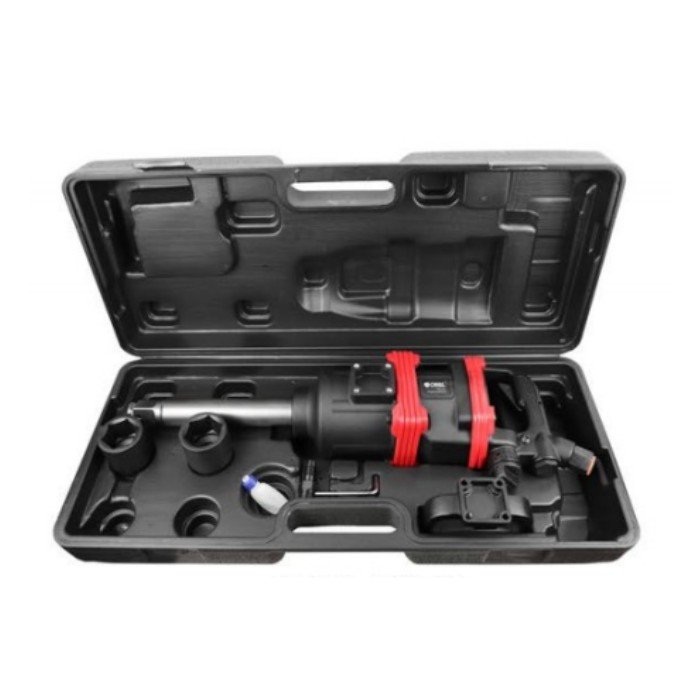 Air Tool Set Air Impact Wrench and Accessories Kit With Storage Case