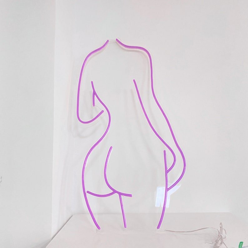 New Design Customized Bar Home Shape Bud Neon Beer Sign Free Sign up Sexy Body Neon Sign Flex