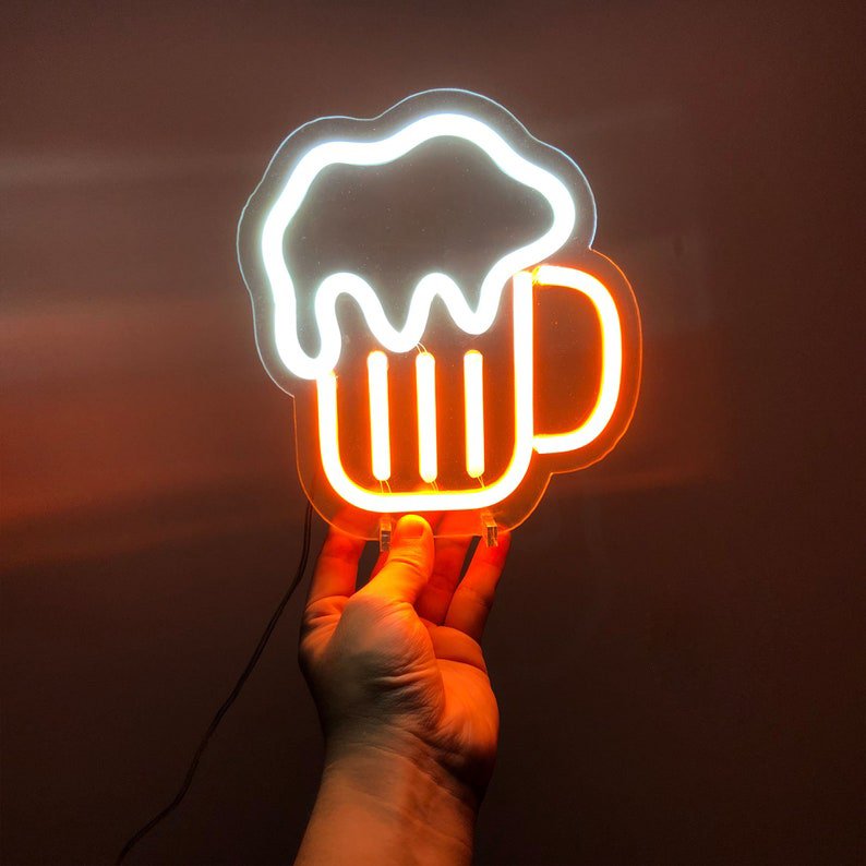New Design Customized Bar Home Shape Bud Neon Beer Sign Free Sign up Sexy Body Neon Sign Flex