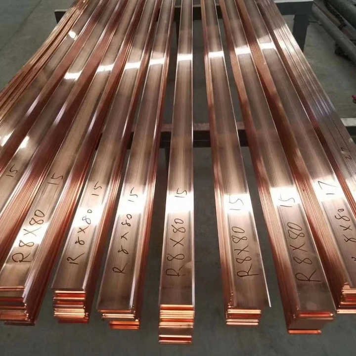Battery Copper Busbar 300A Copper bar Mcb Copper Busbar