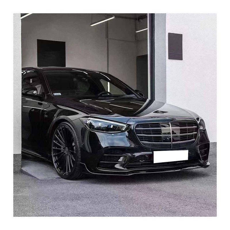 Body Kit Rear Bumper for Mercedes Benz W223 S Class to Upgrade Bra Bus Front Lip Tips Spoiler Vents