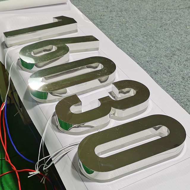 Door Number Alphabet Led Illuminated 3d Backlit Letter Sign