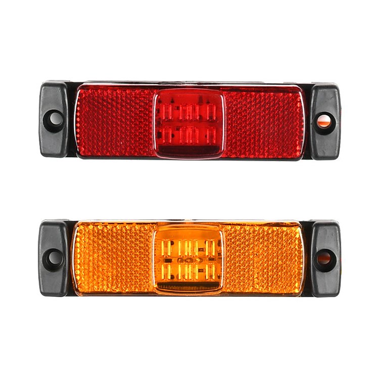 Truck LED Side Marker Light Clearance Light Indicator Warning Lamp Signal Lamp for Truck Trailer Lorry Boat Bus ATV 12V 24V