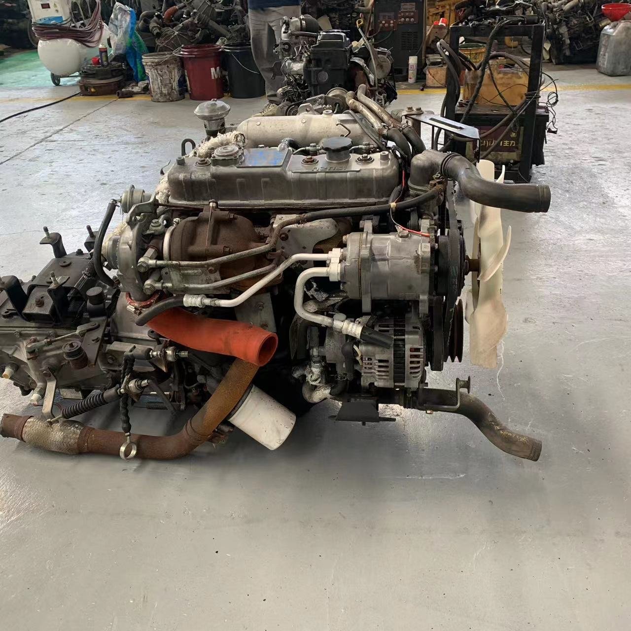 Excellent Quality Used Diesel Engine Turbo Supercharged 4KH1T 4-cylinder for Isuzu Truck -minibus -NPR
