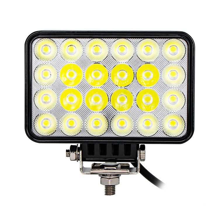 Super Bright 5 Inch White Yellow LED Flood Work Driving Head Fog Light for 4*4 Motorcycle Car SUV Offroad ATV UTV BUS
