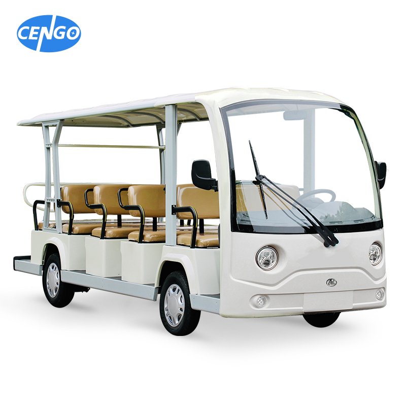 Diversified Customization Park Road Car Four-wheel Car Ferry 14-seat Four-wheel Electric Sightseeing Bus