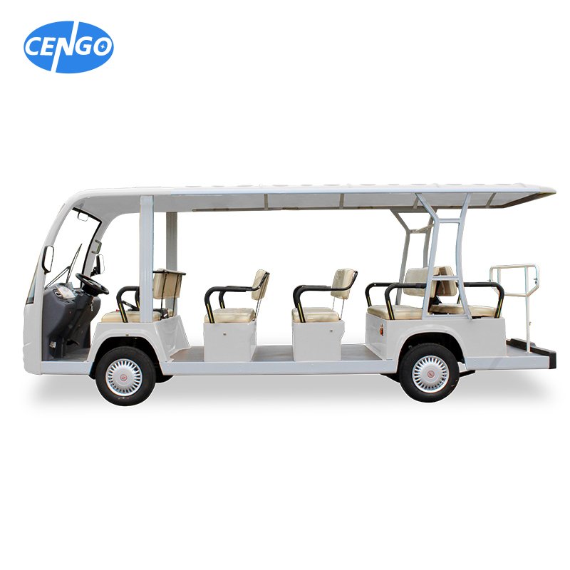 Diversified Customization Park Road Car Four-wheel Car Ferry 14-seat Four-wheel Electric Sightseeing Bus
