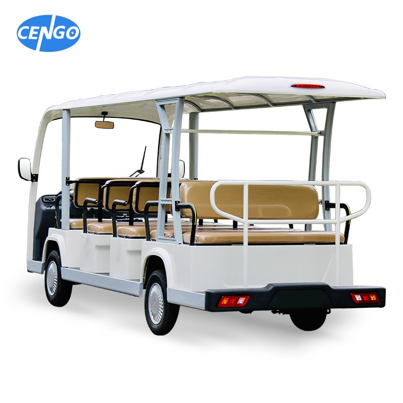 Diversified Customization Park Road Car Four-wheel Car Ferry 14-seat Four-wheel Electric Sightseeing Bus