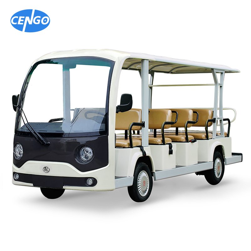 Diversified Customization Park Road Car Four-wheel Car Ferry 14-seat Four-wheel Electric Sightseeing Bus