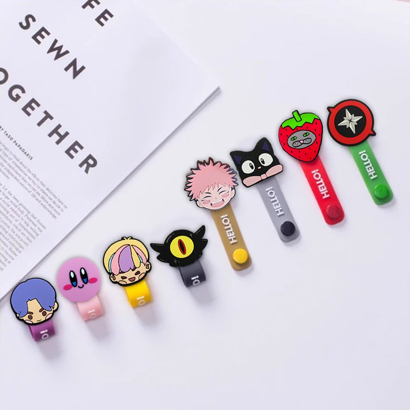 Custom Pvc Cartoon School Bag Lunchbox Suitcase Labels Tag Pvc Luggage Tag for Children Kids Bus Passes Backpack Luggage Purse