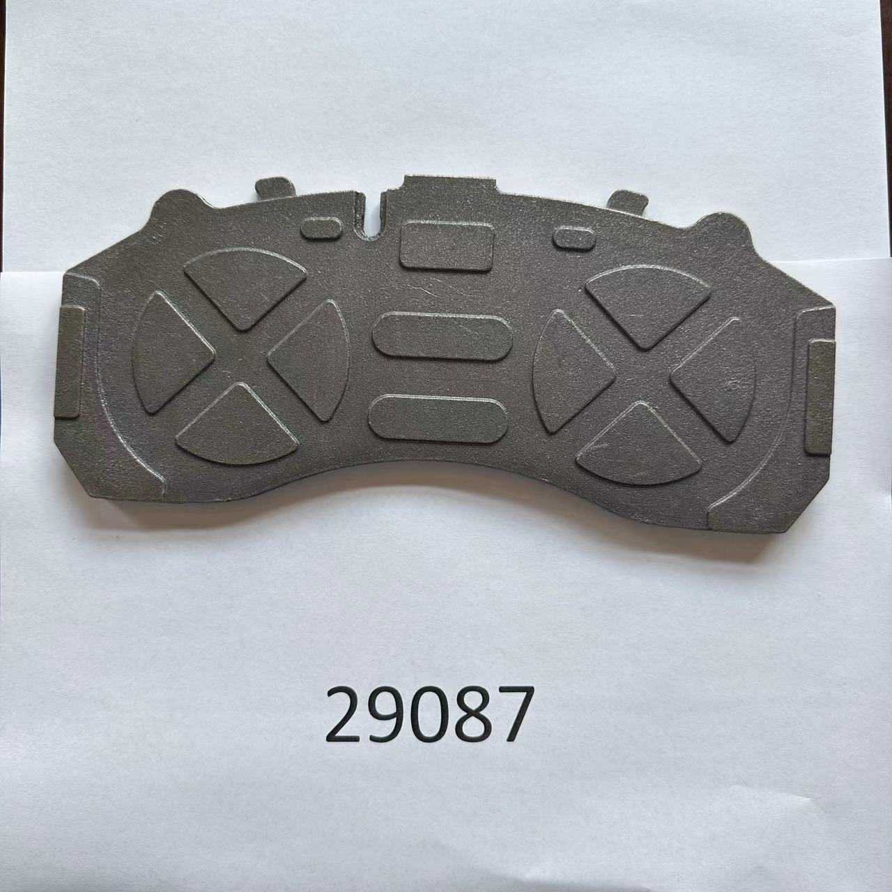 29087 China Professional Manufacture Sturdy Brake Pad Large Size Flexible Backing Plate