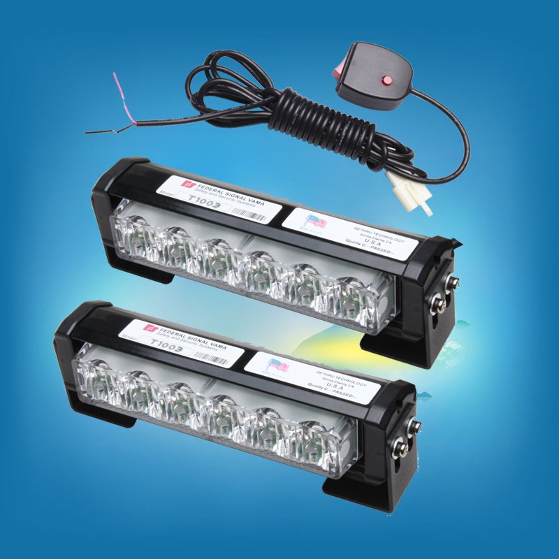 High-Power Security Strobe Slim Traffic Flashing Warning Emergency Led Light Lamp for Car