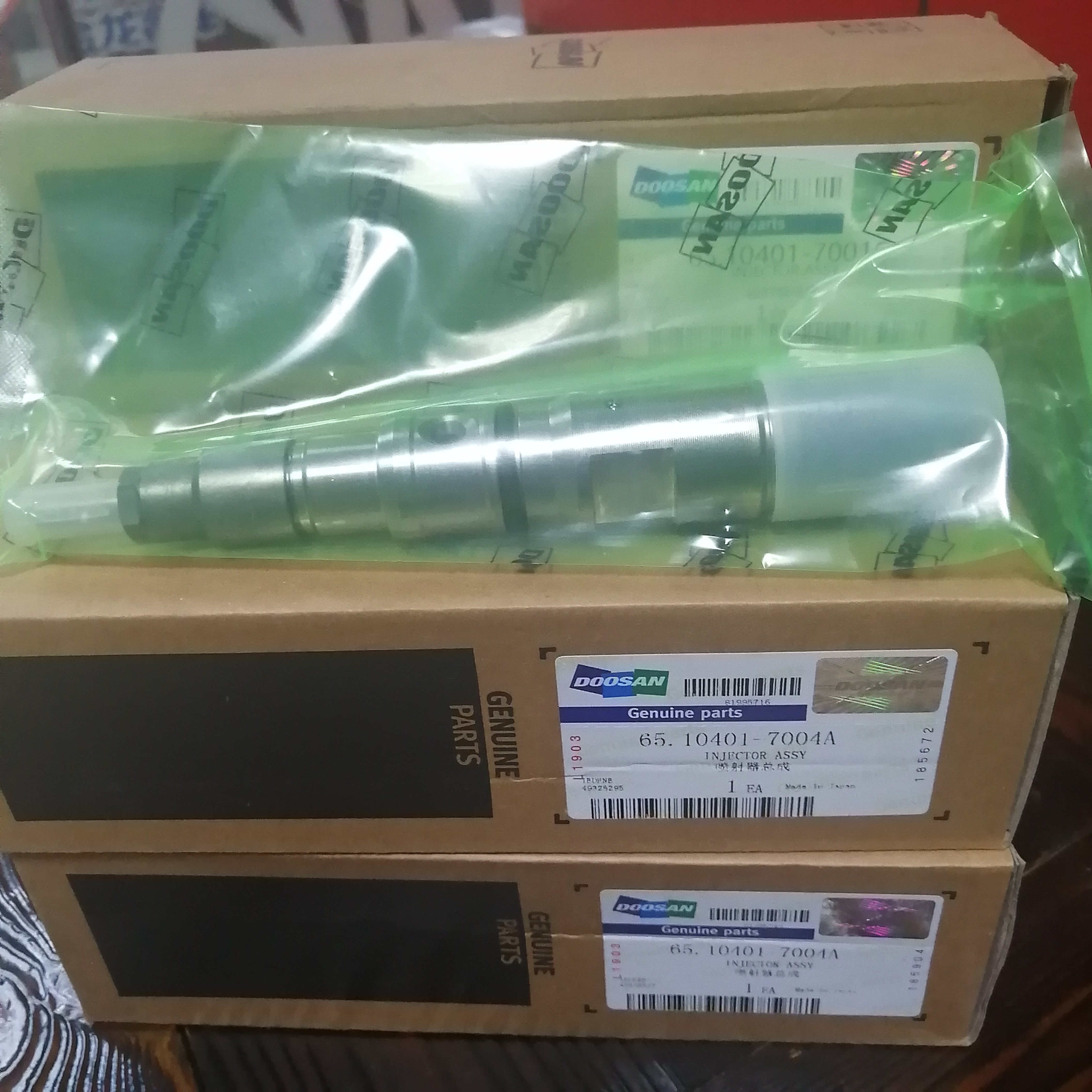 Daewoo Truck Bus Excavator DV11 Engine Parts 65104017002 65.10401-7002 Fuel Injector