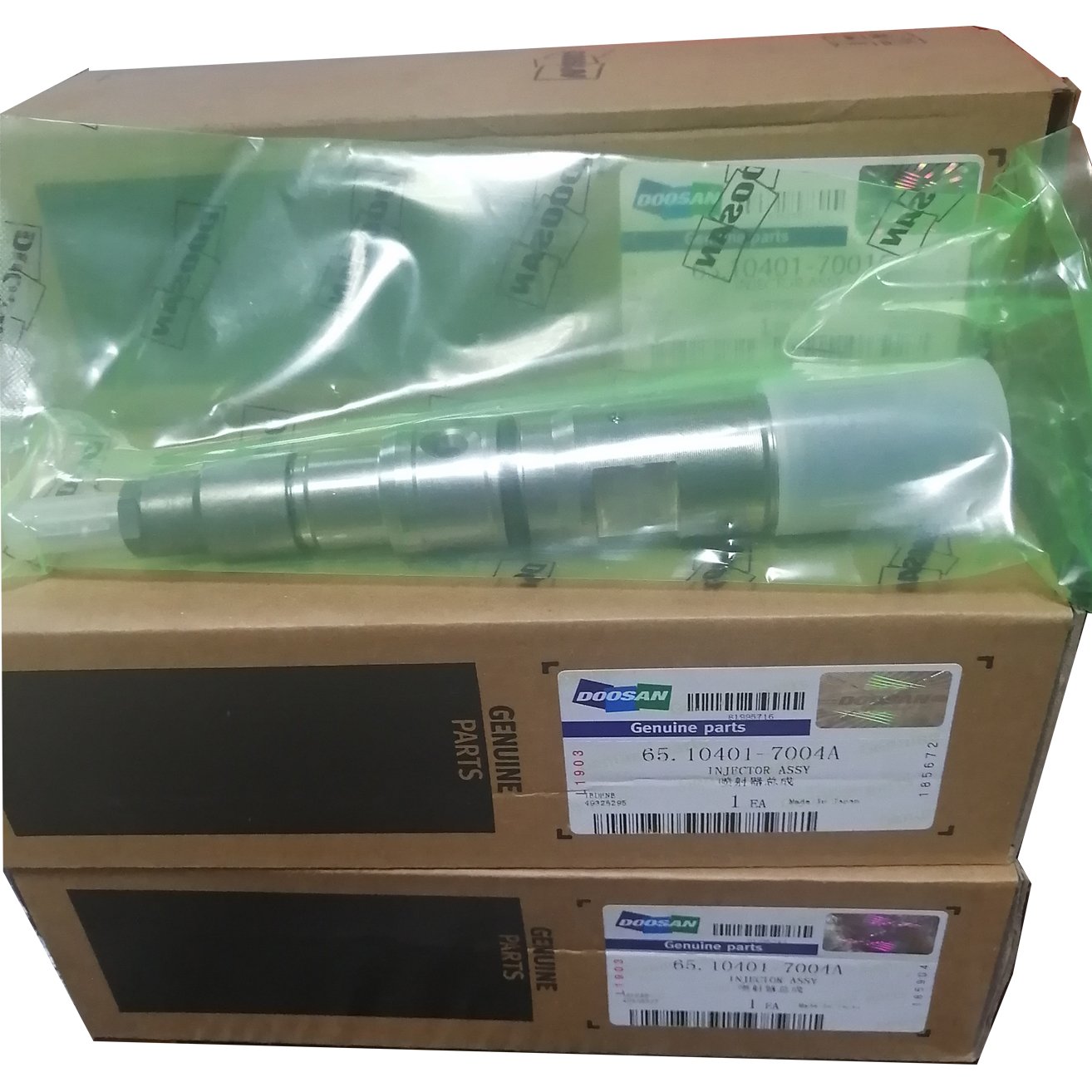 Daewoo Truck Bus Excavator DV11 Engine Parts 65104017002 65.10401-7002 Fuel Injector