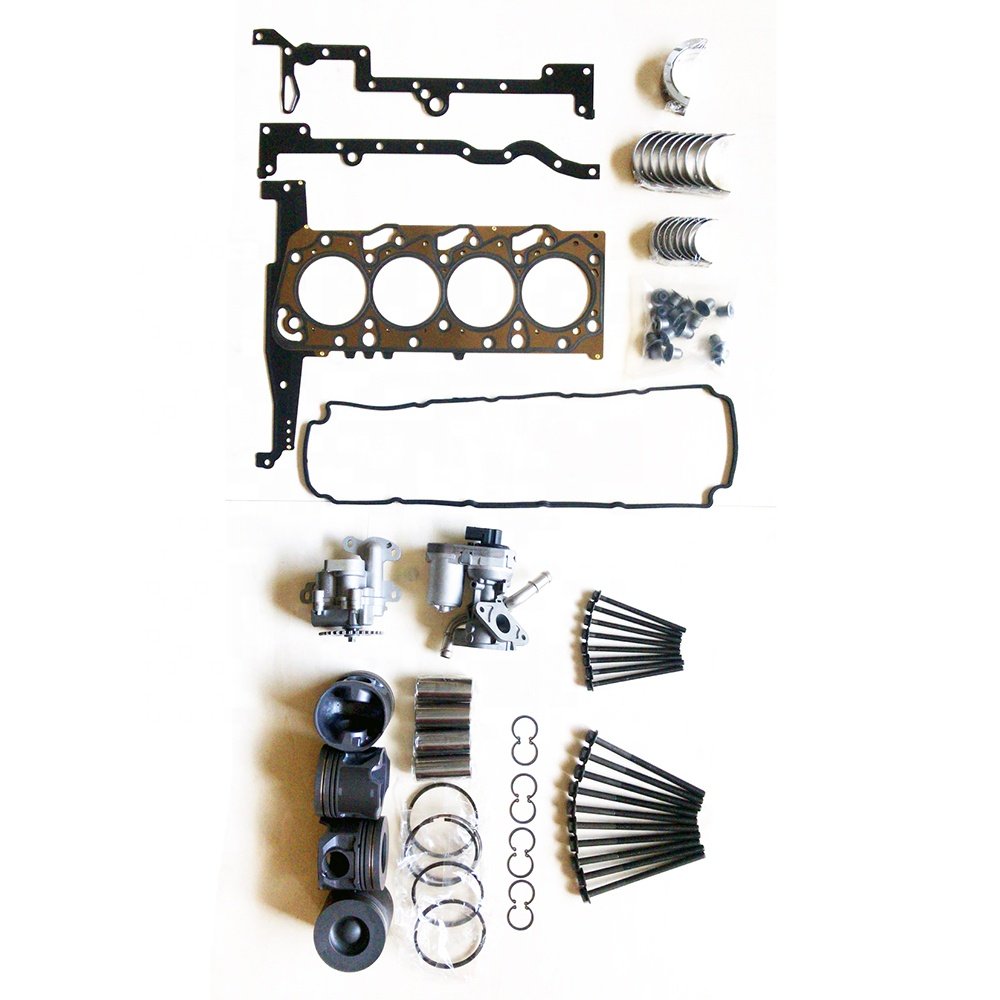 Puma 2.4L Liner Kit for Transit V348 2.4tdci Engine Overhaul Rebuild Kit with Cylinder Liner Piston Ring Bearing Gasket