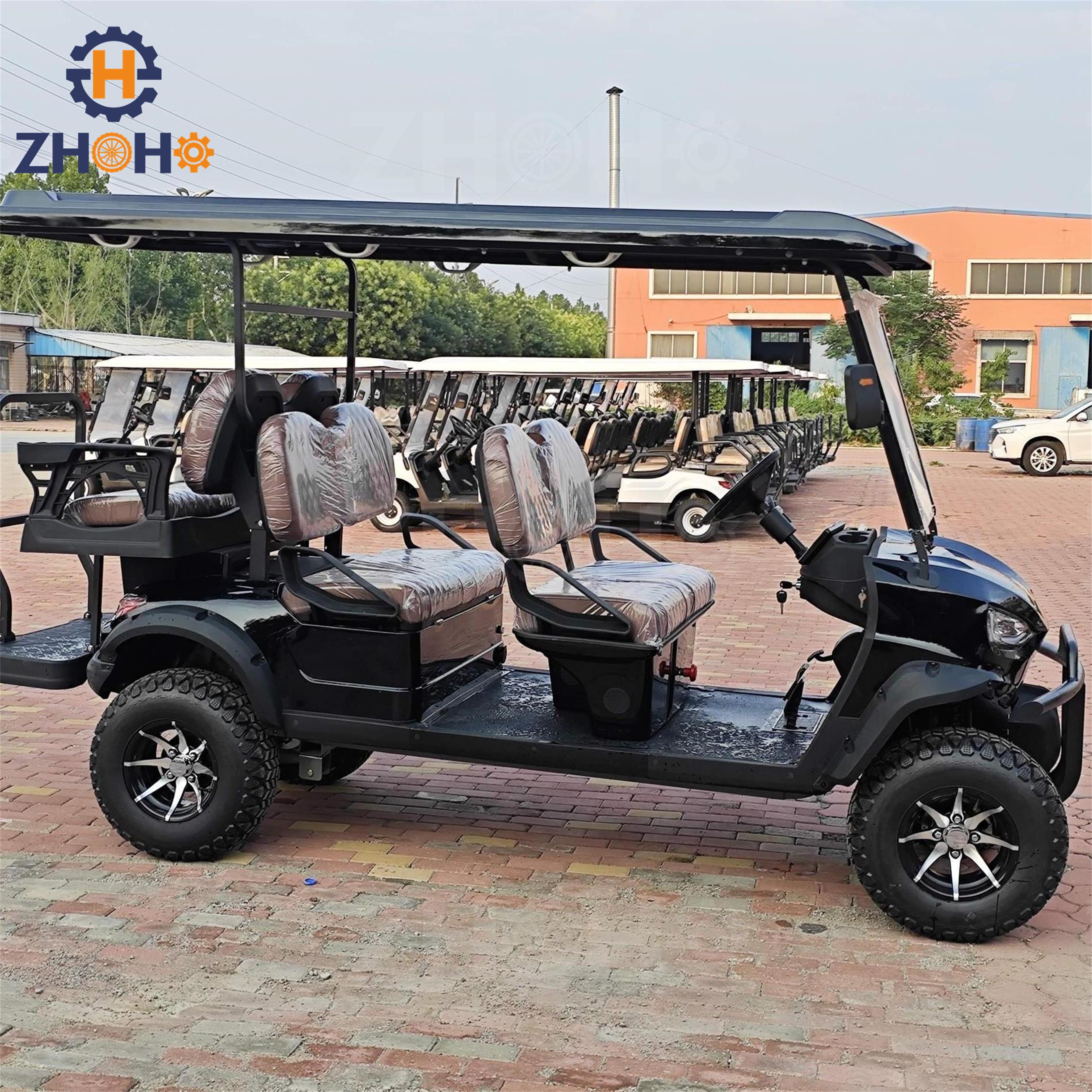 4 Seats Can Customize Electric Golf Buggy Golf Cart 2024 Latest Hot Fashion Atv/utv Parts & Accessories Ce 3 - 4 Bike Cart Juice