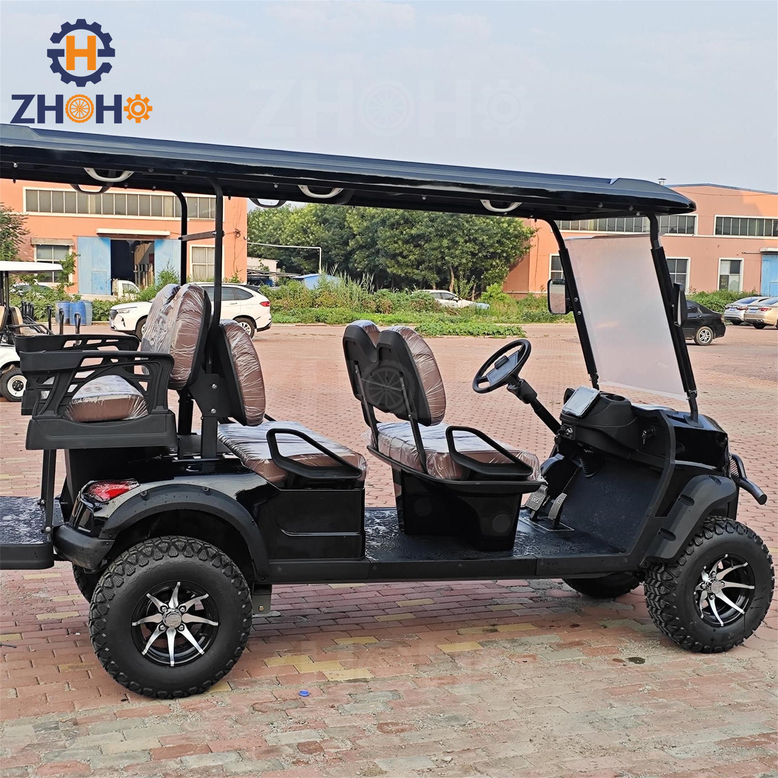 4 Seats Can Customize Electric Golf Buggy Golf Cart 2024 Latest Hot Fashion Atv/utv Parts & Accessories Ce 3 - 4 Bike Cart Juice