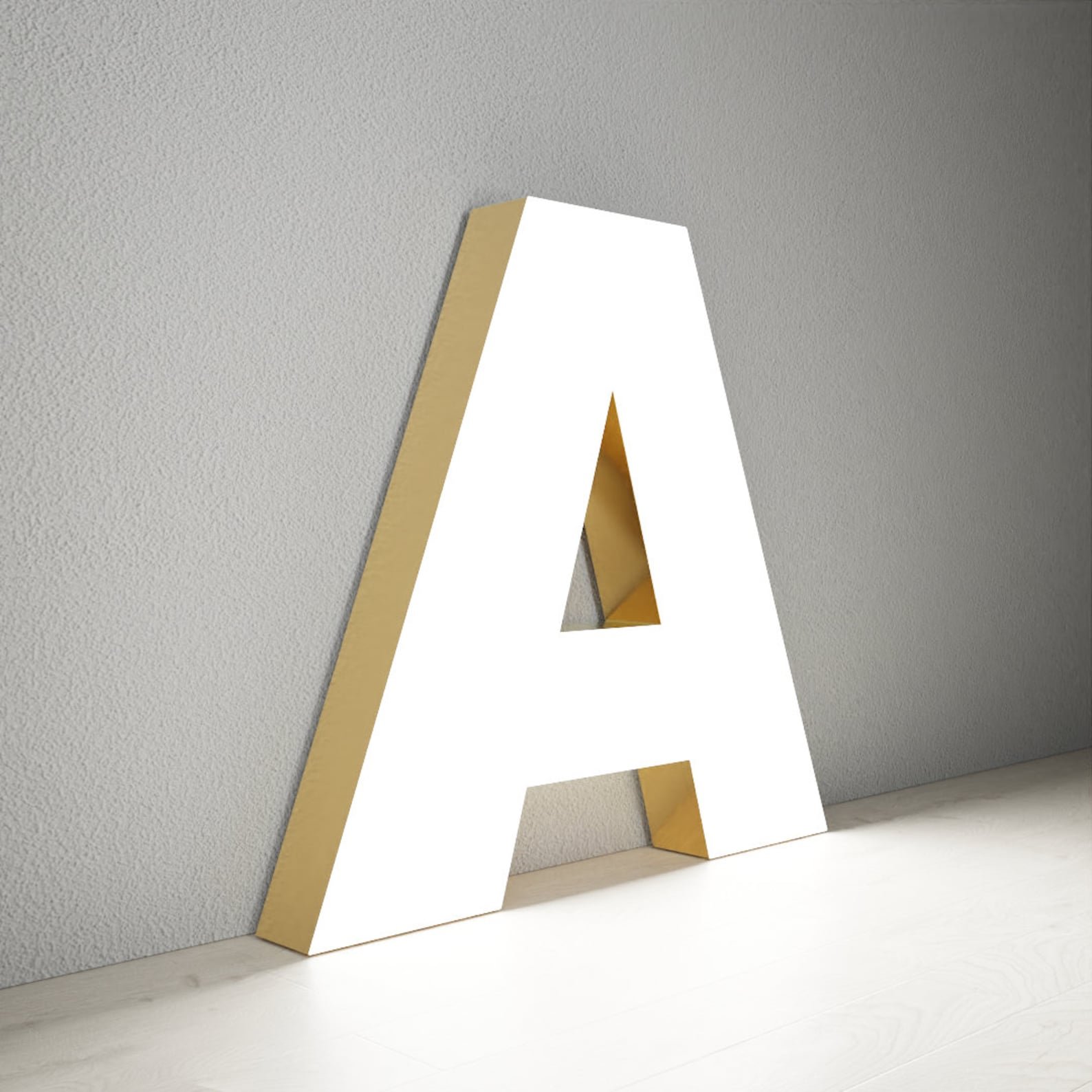 Hot Sale Custom Metal Logo Sign LED 3D Frontlit Business Wall Company Name Logo Sign