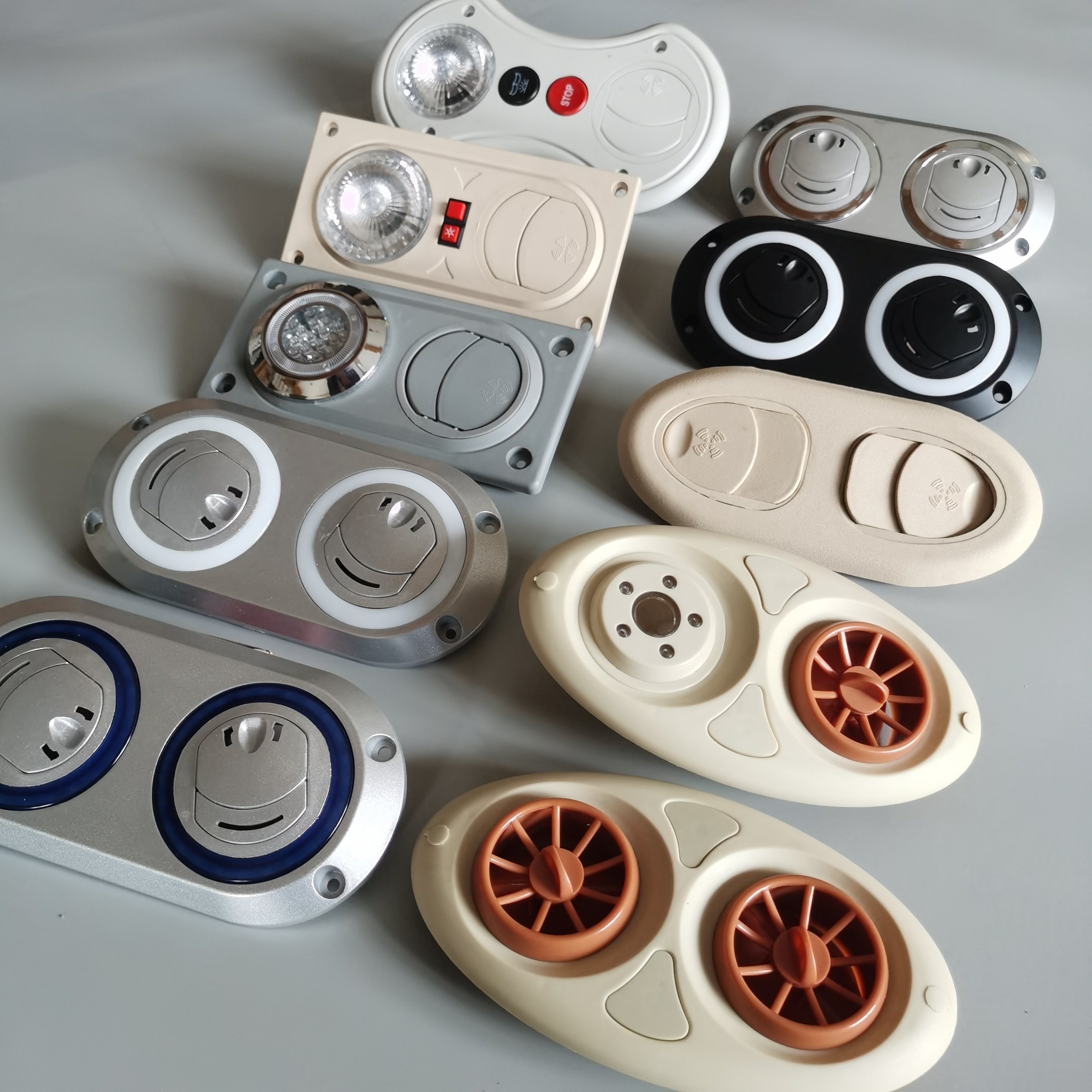 Bus Accessories Interior Reading Lights with Vent for Zhongtong Ankai Kinglong Higer Buses