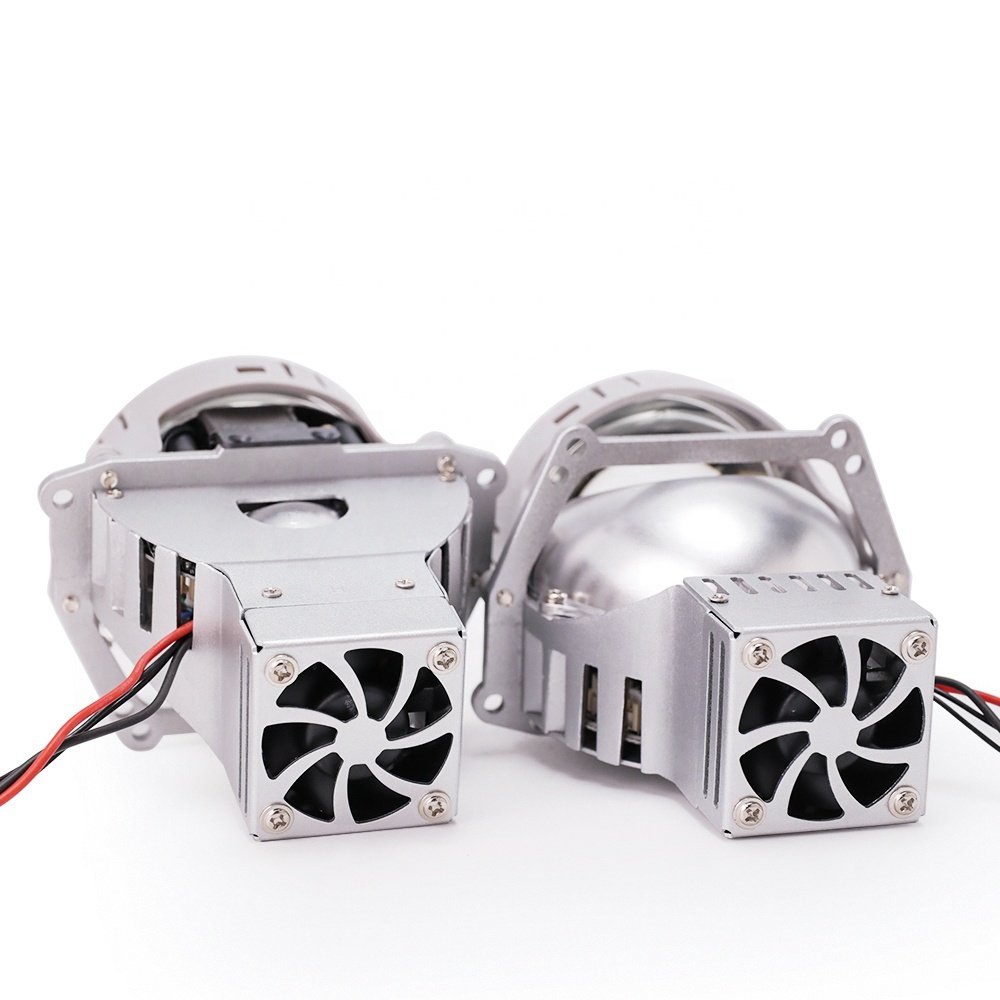New Arrival P6 Fashion Design Auto Lighting Systems Fast Heat Dissipation LED Headlight Lens 3Inch Bi LED Laser Projector