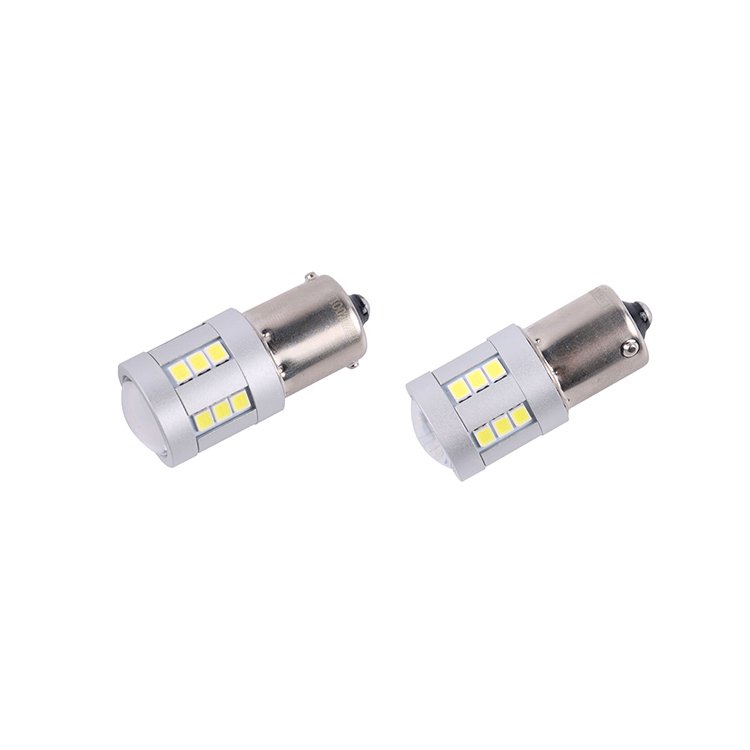 BAY15D BAU15S BA15S Error Free Truck Accessories Super Bright Lighting System Taillight 24v 2835 White LED Light Bulb