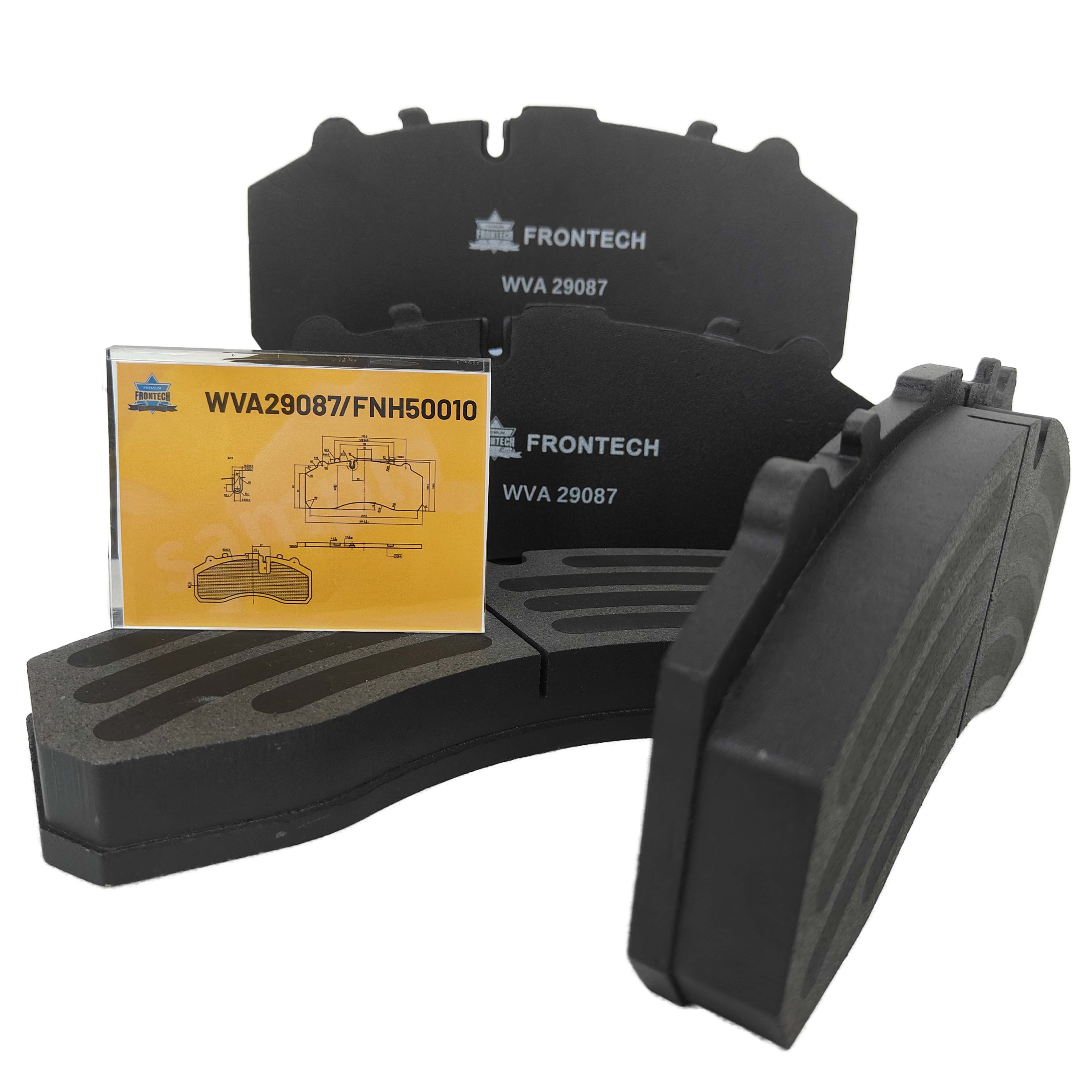 Semi-metal Wva29174 Brake Pad Bus Brake Pads for yutong