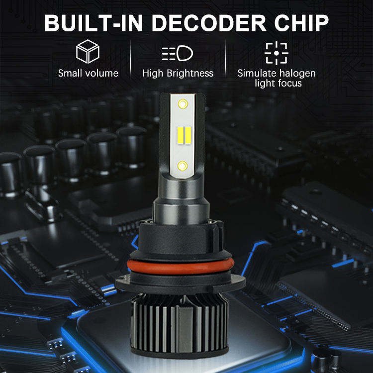50W 5000Lm Auto Headlight Fog Light H7 H1 H3 H11 9004 9007 6000K Car Accessories Auto Headlamp Light Bulbs