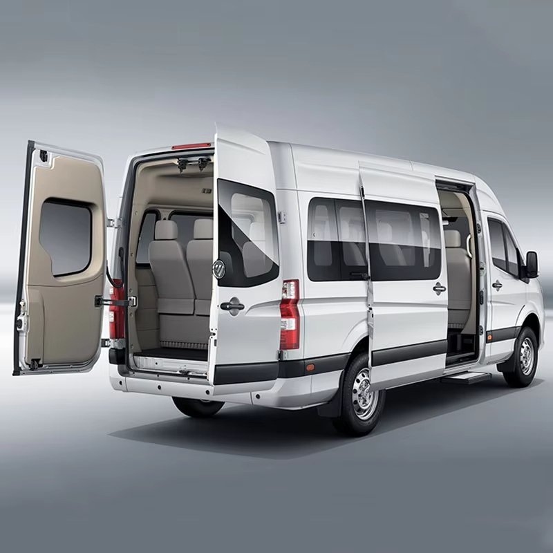 Hot Sell FOTON TOANO Van Cummins Engine ZF Gearbox 14 Seats Mini Bus High Quality Business Vehicle Hotel Car for Sale