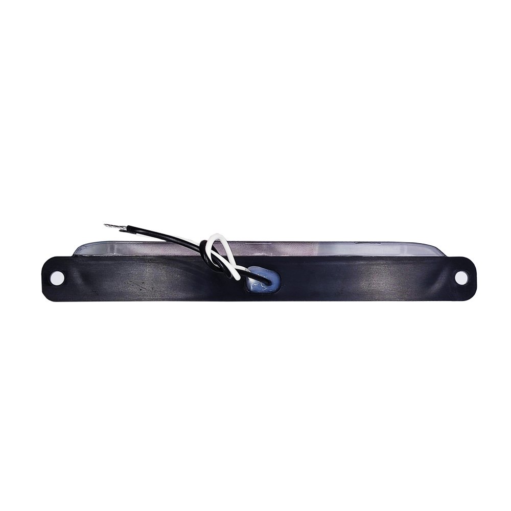 Black Shell 2835SMD LED Diodes Easy Installation 6inch LED Flash License Plate Tail Light