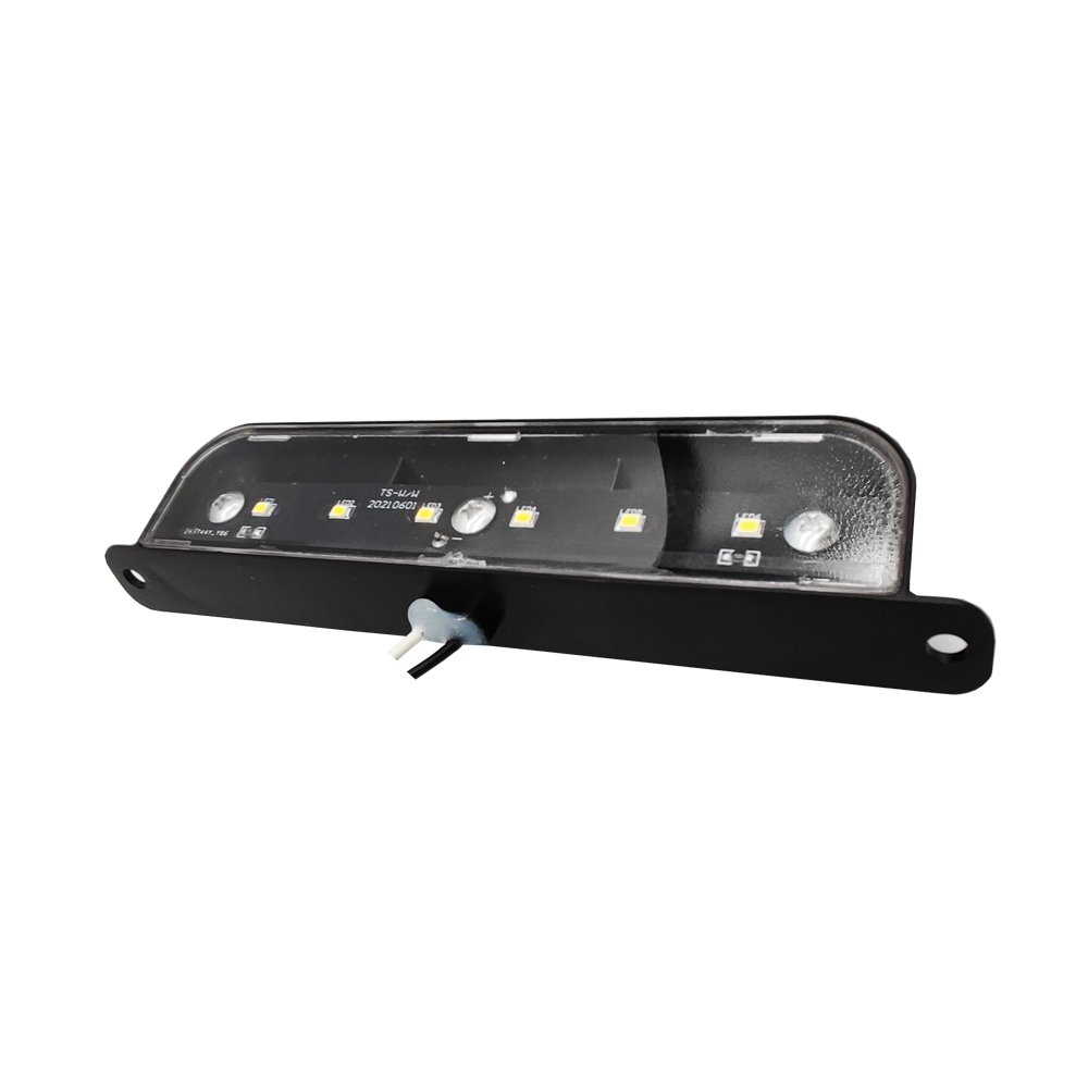 Black Shell 2835SMD LED Diodes Easy Installation 6inch LED Flash License Plate Tail Light