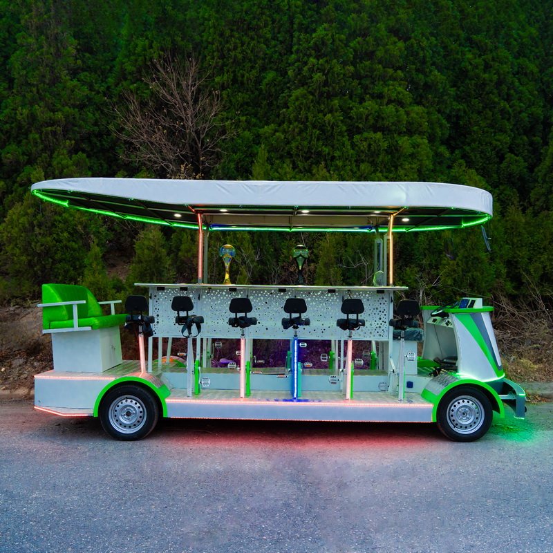Electric Leisure Sightseeing Special City Bus Beer Bike Party Bike Manufacturer