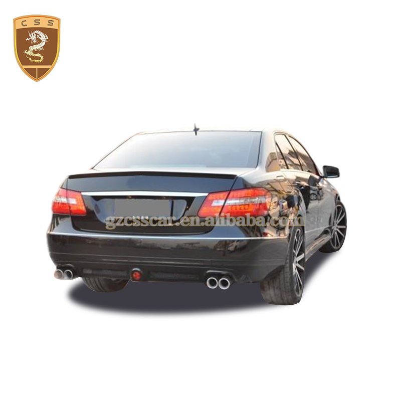 W212 Pu Rear Diffuser Fit for Mercedes Bnes 2010 to 2013 Year E Class B-Bus Style Body Kit