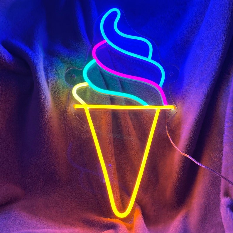 China Supplier DIY Outdoor LED Burger Open Coffee Shop Board Wall Hanging Flex Neon Lights Sign for Advertising