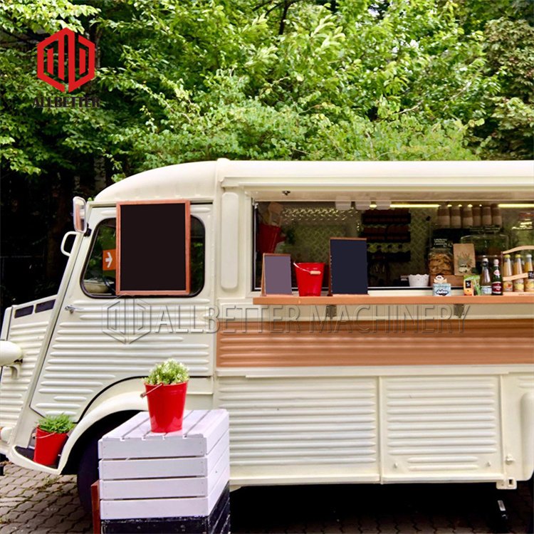 Food Truck Ice Cream Truck Juice Mobile Restaurant Pizza Coffee Shop Van Custom Size Hotdog Food Cart