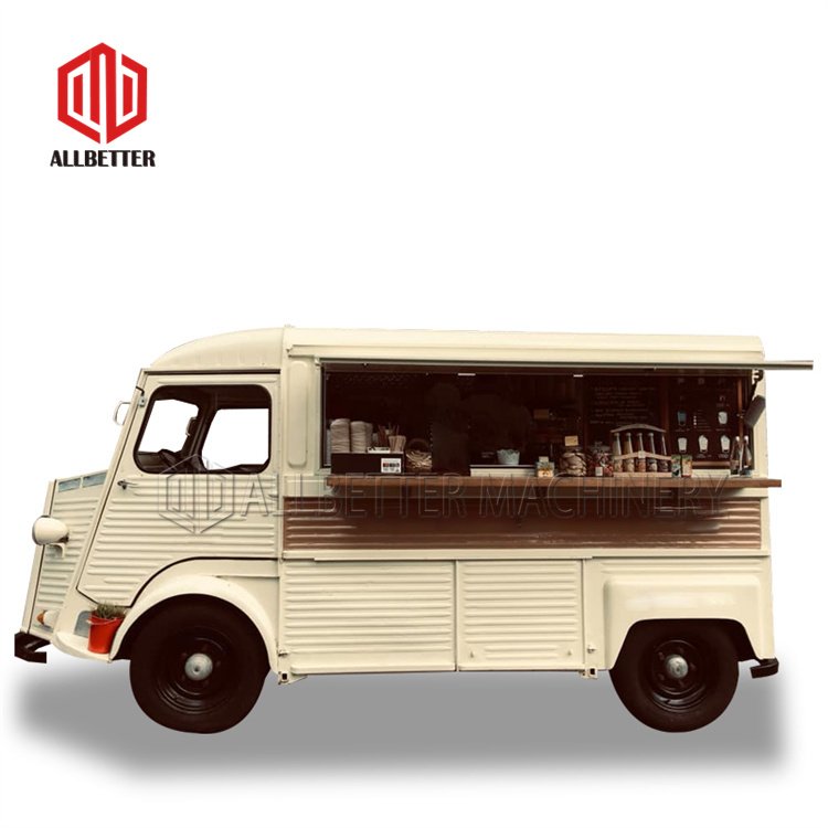 Food Truck Ice Cream Truck Juice Mobile Restaurant Pizza Coffee Shop Van Custom Size Hotdog Food Cart