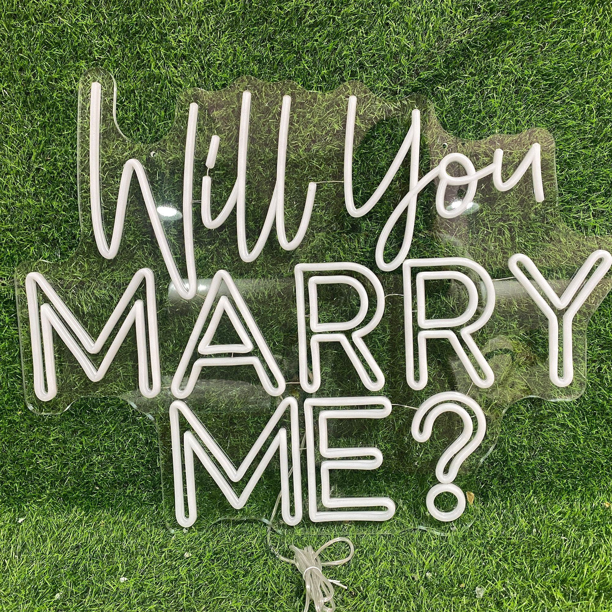 Wedding Neon Sign Party Wall Decoration Will You Marry Me Led Neon Sign Light Party Lighting Led Light for Wall