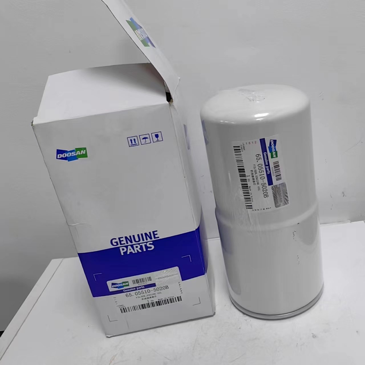 DE12 De12T De12tis Daewoo Bus Part 65.05510-5020 400508-00094 Oil Filter for Doosan Engine