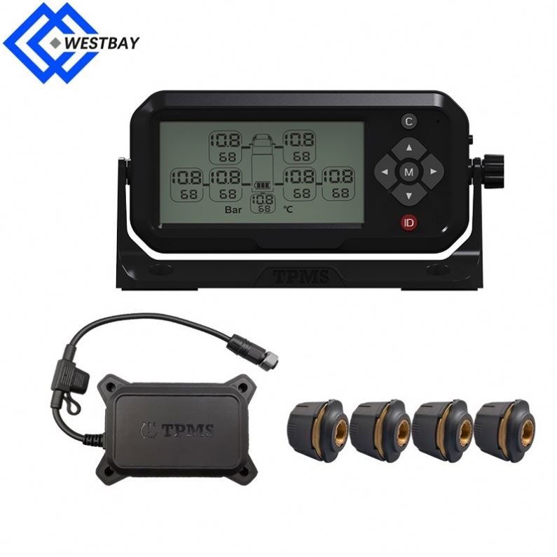 Wholesale Digital TPMS System 6 Sensors Wheels Tires TPMS for Heavy Trucks and Bus Trailers