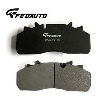 China Supplier Wholesale Free Samples Quality Semi-metallic Truck Brake Pads 29159 29126
