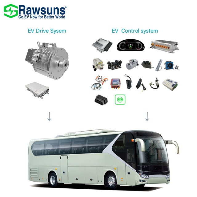 Ev Motor 160kw 3500rpm Electric Boat Outboard Engine Ev Conversion Kit Electric Motor for Bus Truck Boat