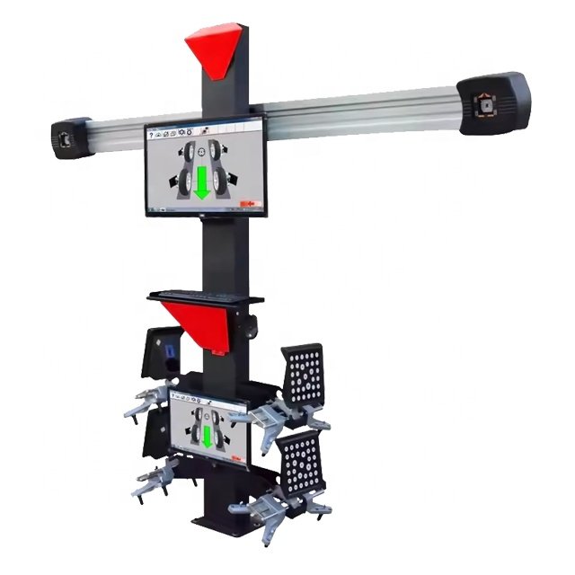 Manufacturer's Manual 3D Four Car Bus Truck Steering Wheel Alignment K1800 Machine Full Set with Price Clamp Equipment